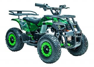 Dětská elektro čtyřkolka Sonic 1000w 48V zelený maskáč  Novinka