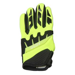 Dětské rukavice AERO - zelenožluté Velikost: XS