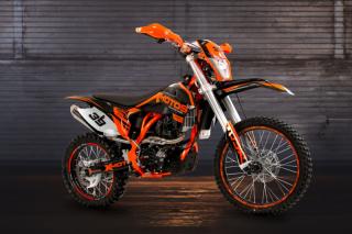 DirtBike Xmotos XB39 H20 PRO 300cc 21/18 - oranžová