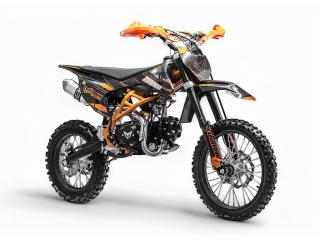 Pitbike Zuumav K3 125cc 17/14  - oranžová  Model 2024 s elektro startérem
