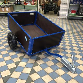 Přívěsný vozík české výroby Barva: Modrá