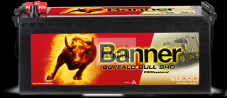 Autobaterie Banner Buffalo Bull SHD PRO 645 03 12V 145Ah 800A (Buffalo Bull 645 03 12V 145Ah)