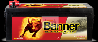 Autobaterie Banner Buffalo Bull SHD PRO 725 03 12V 225Ah 1150A (Buffalo Bull 725 03 12V 225Ah)