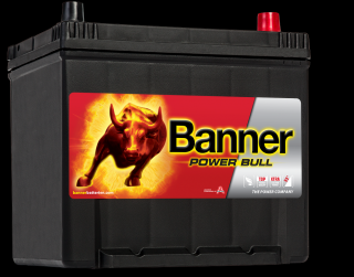 Autobaterie Banner Power Bull P60 62, 12V, 60Ah, 510A.  (P60 62 12 V 60 Ah)