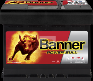Autobaterie Banner Power Bull P62 19 12V 62Ah 550A (Power Bull P62 19 12V 62Ah)