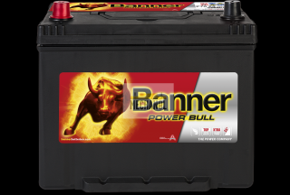 Autobaterie Banner Power Bull P70 24, 12V, 70Ah, 600A. (P70 24 12 V, 70 Ah)