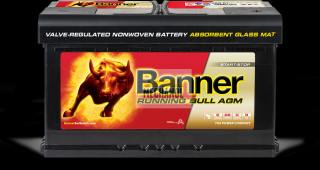 Autobaterie Banner Running Bull AGM 580 01, 12V, 80Ah, 800A.   (12 V, 80 Ah)