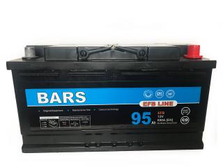 Autobaterie BARS EFB Line 12V 95Ah 850A  (BARS 12V 95Ah EFB)