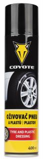 Coyote oživovač pneumatik  a plastů 400ml / 10ks (oživovač pneu a plastu 400ml (1balení 10ks))