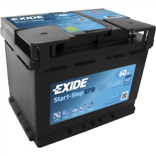 EXIDE Start/stop EFB EL600 12V 60Ah 640A (EFB EL600)