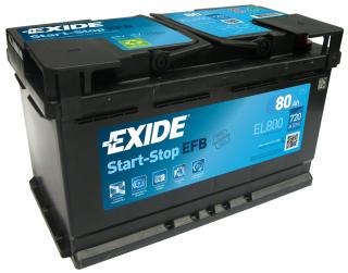 EXIDE Start/stop EFB EL800 12V 80Ah 720A (EFB EL800)