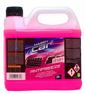Happy Car Antifreeze G12+ růžový 3L (antifreeze G12+ 3L)