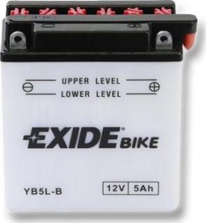 Motobaterie EXIDE EB5L-B 12V 5Ah (!!!POUZE OSOBNÍ ODBĚR!!!)