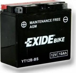 Motobaterie EXIDE ET12B-BS 12V 10Ah (Exide ET12B-BS)
