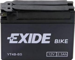 Motobaterie EXIDE ET4B-BS 12V 2,3Ah (EXIDE ET4B-BS )