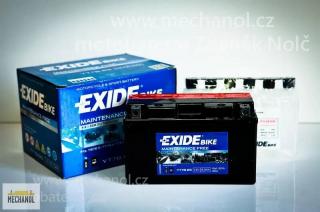 Motobaterie EXIDE ET7B-BS 12V 6Ah (ET7B-BS, YT7B-BS)
