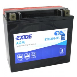 Motobaterie EXIDE ETX20H-BS 12V 18Ah (Exide ETX20H-BS)