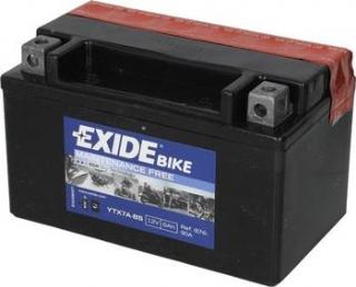 Motobaterie EXIDE ETX7A-BS 12V 6Ah (Exide ETX7A-BS, YTX7A-BS)