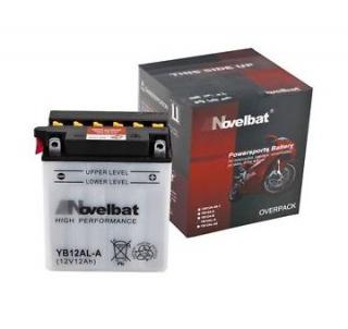 Motobaterie Novelbat YB12AL-A  12V 12Ah (!!!POUZE OSOBNÍ ODBĚR!!!)