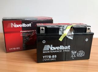 Motobaterie Novelbat YT7B-BS  12V 5,5Ah (Novelbat YT7B-BS)