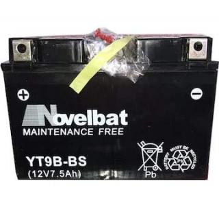 Motobaterie Novelbat YT9B-BS  12V 7,5Ah (Novelbat YT9B-BS)