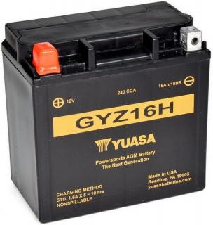 TOP motobaterie YUASA GYZ 16H 12V 16Ah (YUASA GYZ 16H)