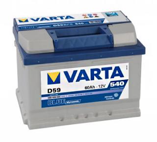 VARTA Blue dynamic 560408 12V, 60Ah, 540A, D24  (Varta Blue dynamic 560408 12V/60Ah)