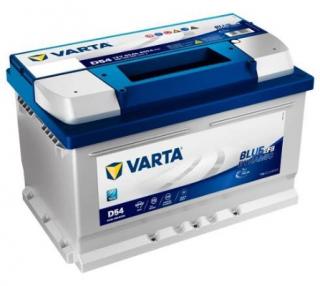 VARTA Blue dynamic EFB 565500 12V, 65Ah, 650A, D54  (Varta Blue dynamic EFB 565500 12V/65Ah)