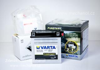 VARTA motobaterie 505012 12V 5Ah 12N5-3B, YB5L-B (VARTA YB5L-B / 12N5-3B)