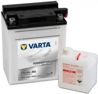 VARTA motobaterie 514 013 12V 14Ah YB14L-B2 (motobaterie Varta 514013)