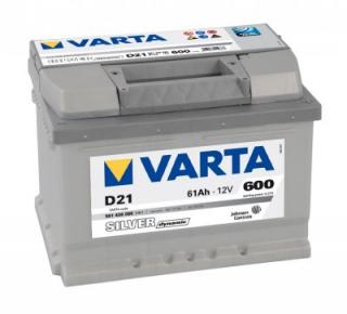 VARTA SILVER Dynamic 561400 12V, 61Ah, 600A, D21 (Varta Silver 561400)