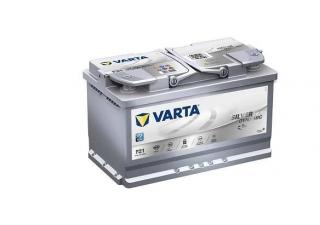 VARTA SILVER Dynamic AGM 580901 12V, 80Ah, 680A, F21 (Varta Silver AGM 580901  12V/80 Ah )