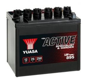 Yuasa Garden 12V 26Ah 250A 895 Professional pravá (Yuasa Garden 12V 26Ah pravá )