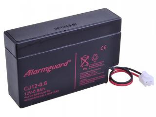 Záložní akumulátor Alarmguard CJ12-0,8 12V 0,8Ah (Alarmguard CJ12-0,8)