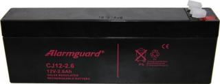 Záložní akumulátor Alarmguard CJ12-2,6 12V 2,6Ah (Alarmguard CJ12-2,6)