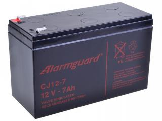 Záložní akumulátor Alarmguard CJ12-7 12V 7Ah (Alarmguard CJ12-7)