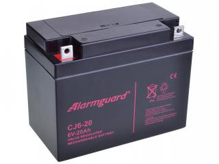 Záložní akumulátor Alarmguard CJ6-20 6V 20Ah (Alarmguard CJ6-20)