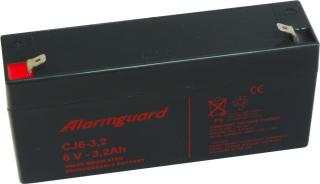 Záložní akumulátor Alarmguard CJ6-3,2 6V 3,2Ah (Alarmguard CJ6-3,2)