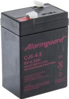 Záložní akumulátor Alarmguard CJ6-4,5 6V 4,5Ah (Alarmguard CJ6-4,5)