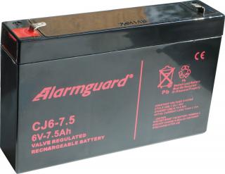 Záložní akumulátor Alarmguard CJ6-7,5 6V 7,5Ah (Alarmguard CJ6-7,5)
