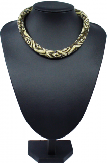 Mijabijoux háčkovaný náhrdelník "Clar" MB0085