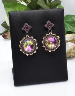 Mijabijoux Náušnice s rivoli Swarovski MB00456