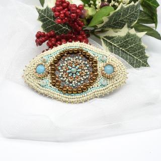 Mijabijoux Spona do vlasů s filigránem MB00327
