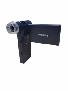 Digitální mikroskop Discovery Artisan 1024 (Přenosný USB mikroskop pro aplikované práce. 4″ LCD obrazovka. Zvětšení: 10–300x (s digitálním přiblížením: 10–1200x). Digitální fotoaparát: 5 MP)