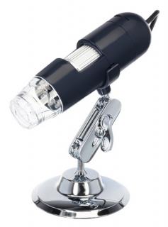 Digitální mikroskop Discovery  Artisan 16 (USB mikroskop k provádění aplikovaného výzkumu. Zvětšení: 20–230x. Digitální fotoaparát: 2 Mpx)