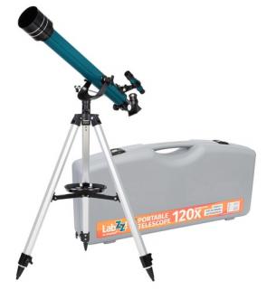 Hvězdářský dalekohled Levenhuk LabZZ TK60 s kufříkem (Achromatický refraktor. Apertura: 60 mm. Ohnisková vzdálenost: 700 mm)