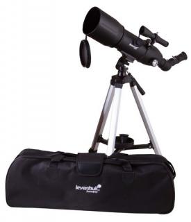 Hvězdářský dalekohled Levenhuk Skyline Travel 80 (Refraktor. Průměr čoček objektivu: 80 mm. Ohnisková vzdálenost: 400 mm)