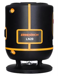 Laserový nivelační přístroj Ermenrich LN20 (4 řádky. Barva laseru: zelená. Pracovní vzdálenost: až 30 m)