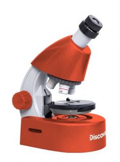 Mikroskop se vzdělávací publikací Discovery Micro Terra (Publikace Neviditelný svět zdarma k mikroskopu)