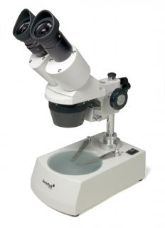 Stereoskopický mikroskop Levenhuk 3ST (Stereoskopický mikroskop. Binokulární hlavice. Zvětšení: 20-40 x)